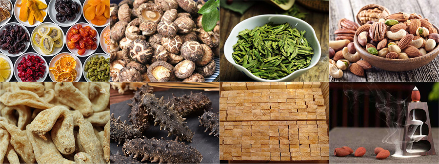 保鲜烘干机应用范围